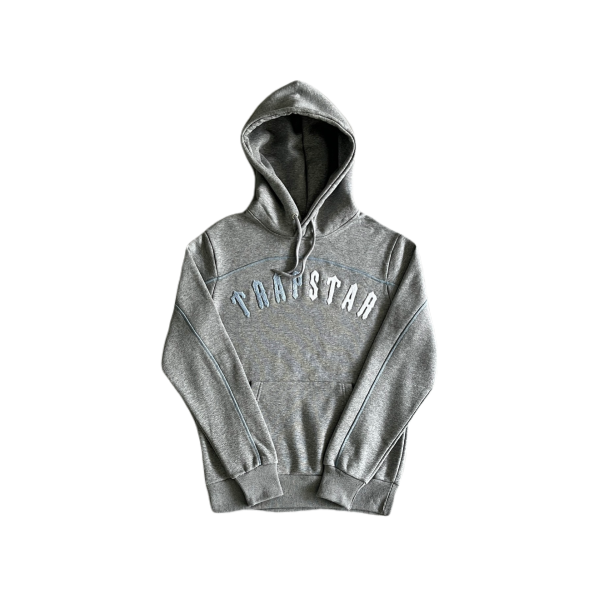IRONGATE CHENILLE AECH HOODIE TRACKSUIT-GREY/BLUE/WHITE - immagine 2