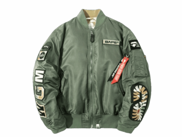BAPE GREEN CAMO  JACKET