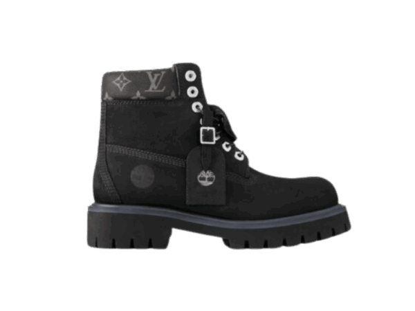 BOOT TIMBERLAND X LOUIS VUITTON ANKLE BLACK