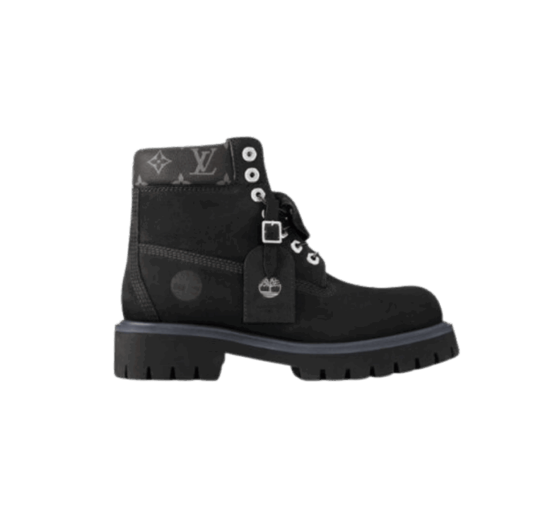 BOOT TIMBERLAND X LOUIS VUITTON ANKLE BLACK