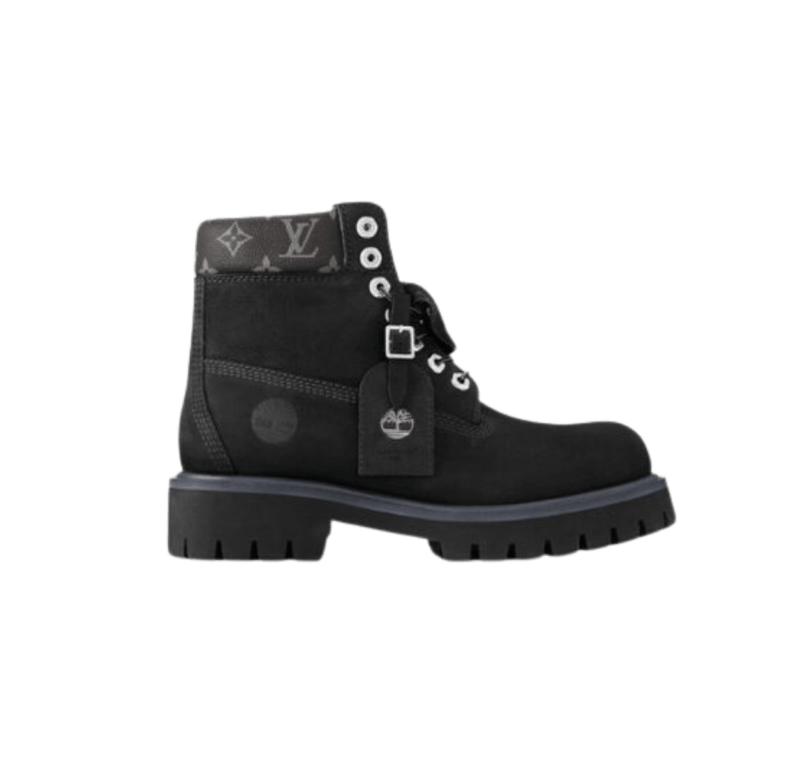 BOOT TIMBERLAND X LOUIS VUITTON ANKLE BLACK