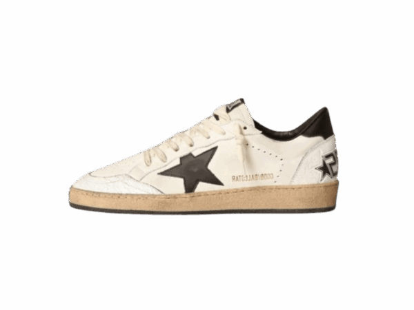 Ball star bianca e stella nera