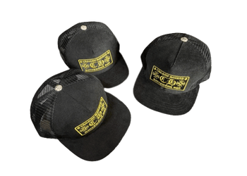 CAP CH BLACK/YELLOW