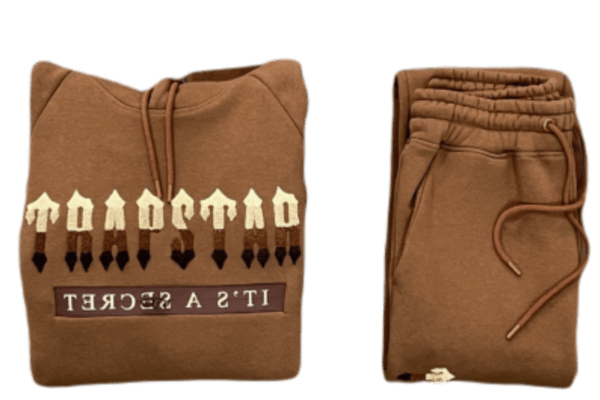 CHENILLE DECODED 2.0 HOODIE TRACKSUIT – BISON