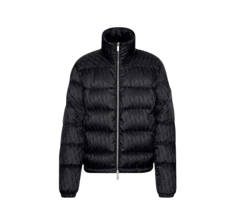 Dior Oblique Black Puffer Jacket