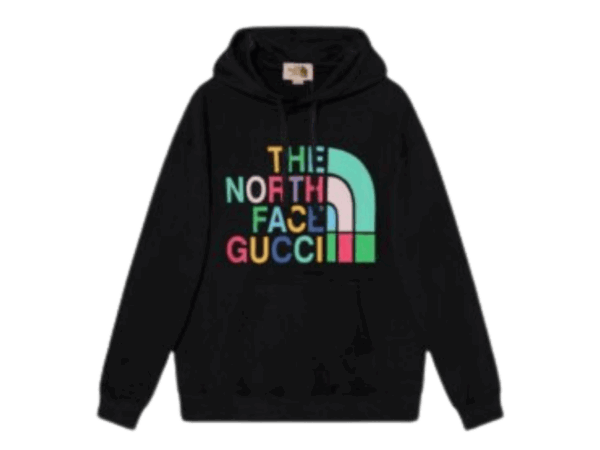 HOODIE GUCCI X THE NORTH FACE BLACK
