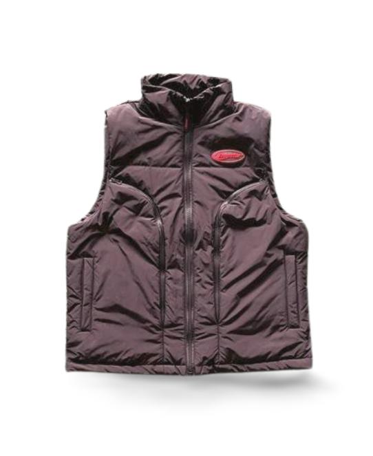 TRAPSTAR HYPERDRIVE GILET- BLACK/RED