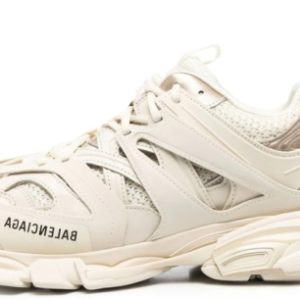 Lace-up low-top track sneakers
