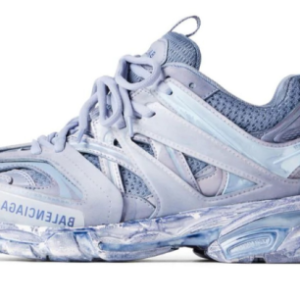 Track panelled sneakers