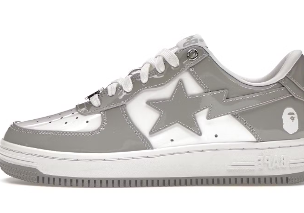 Patent Leather White Grey (2023)