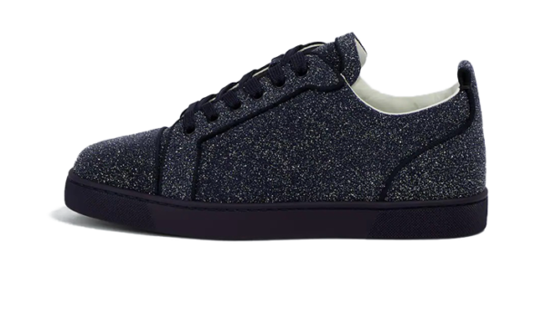 LOUBOUTIN - LOUIS JUNIOR IN PELLE BRILLANTINATE