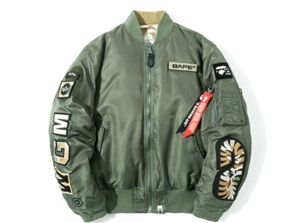 BAPE GREEN CAMO  JACKET