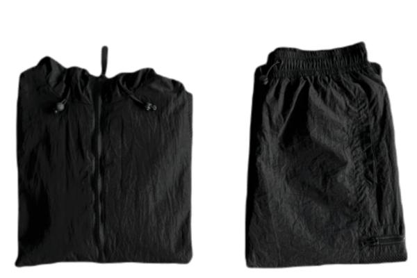 IRONGATE MESH POCKET JACKET – BLACK