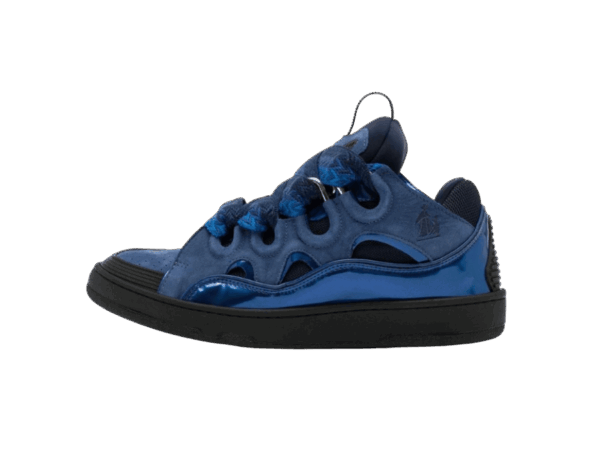 Lanvin Curb Rhinestone-embellished Blue