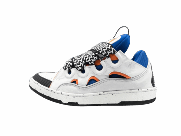 Lanvin Curb White Blue