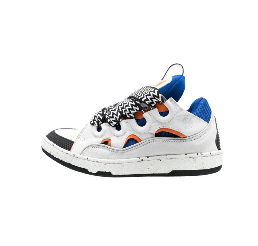 Lanvin Curb White Blue