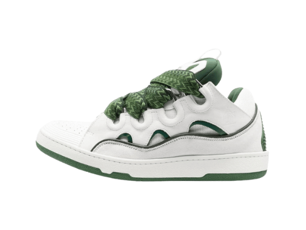 Lanvin Curb White Green