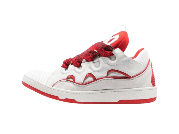 Lanvin Curb White Red