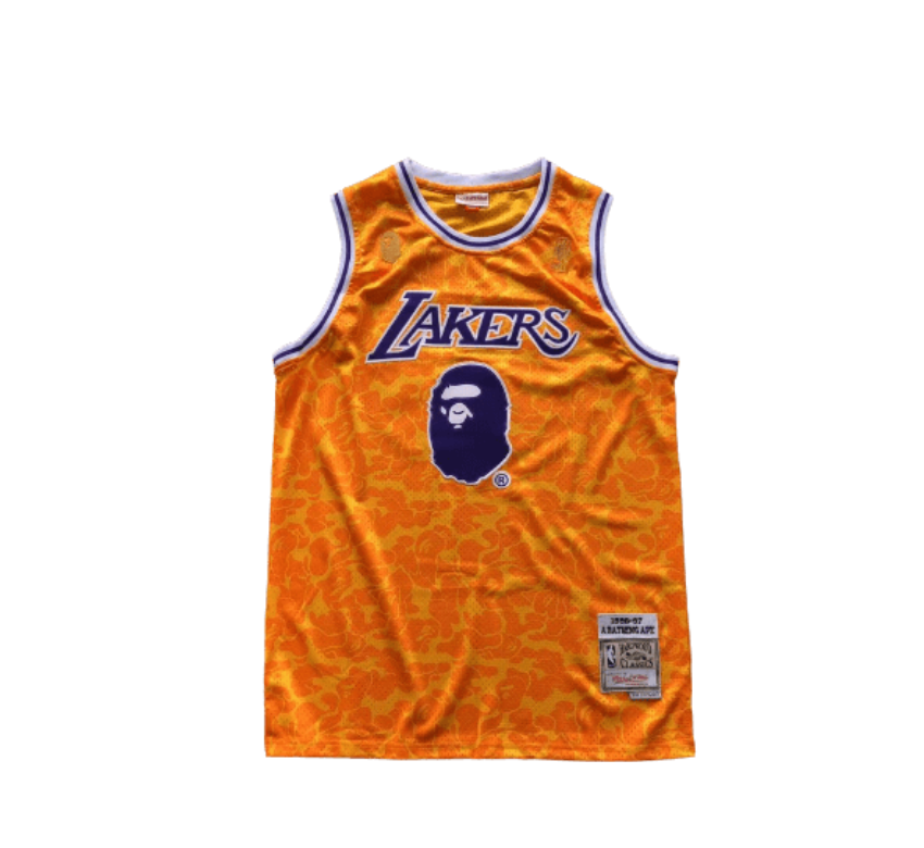 NBA JERSEY BAPE x LAKERS