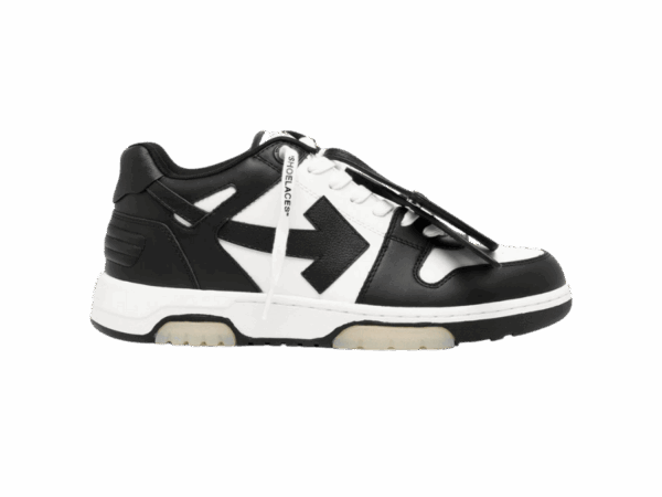 OFF-WHITE OUT OF OFFICE “OOO” CALF LEATHER BLACK