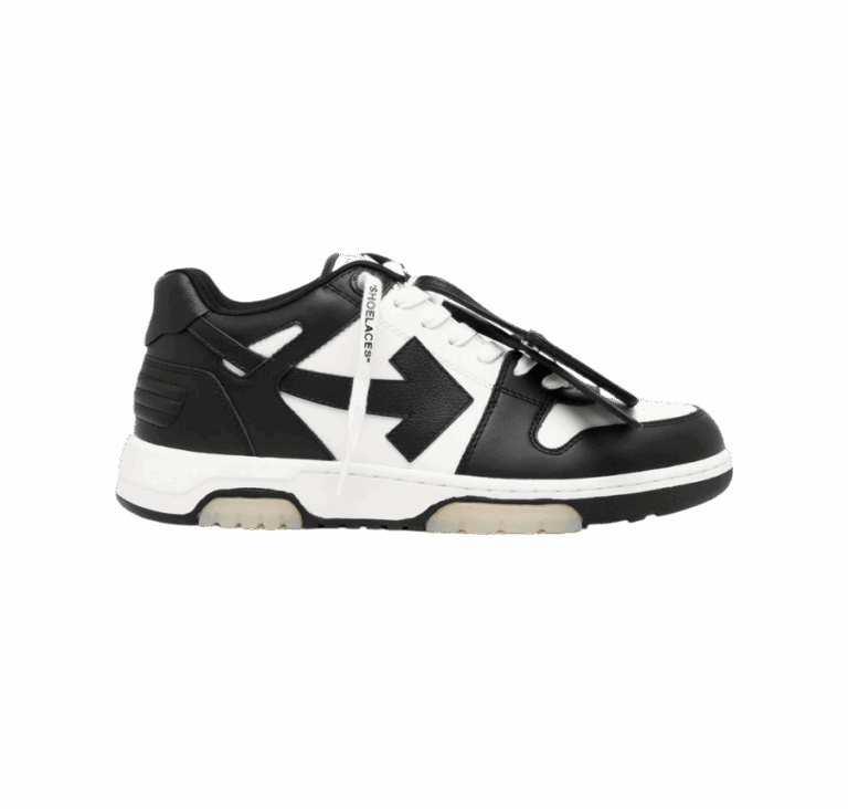 OFF-WHITE OUT OF OFFICE “OOO” CALF LEATHER BLACK