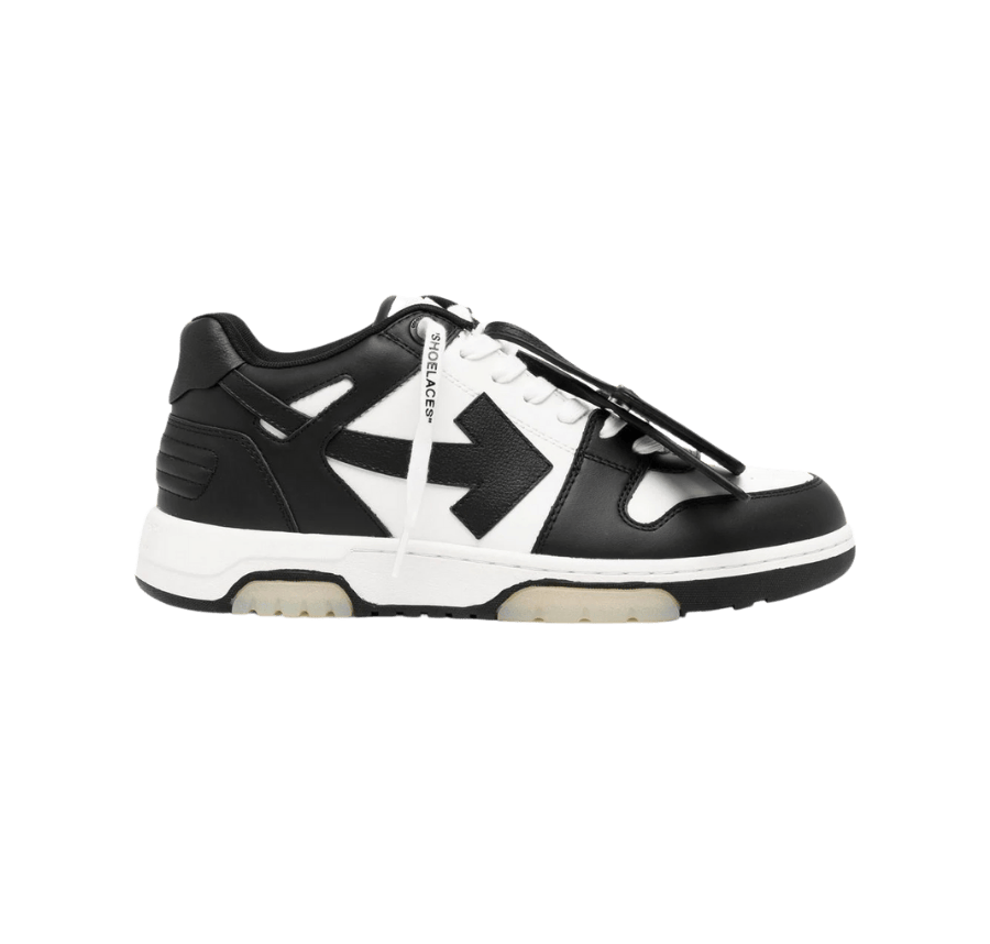 OFF-WHITE OUT OF OFFICE “OOO” CALF LEATHER BLACK