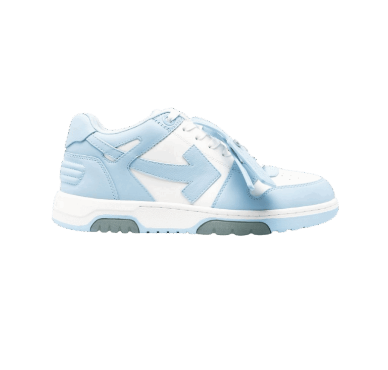 OFF-WHITE OUT OF OFFICE “OOO” CALF LEATHER LIGHT BLUE