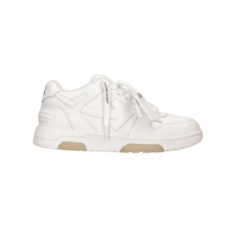 OFF-WHITE OUT OF OFFICE “OOO” CALF LEATHER WHITE