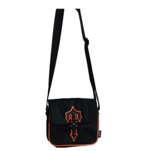 T-CROSS BODY BAG – BLACK/ORANGE 1.0