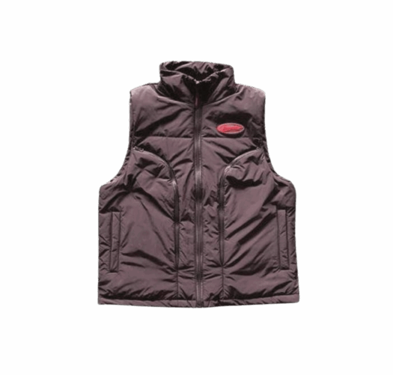 TRAPSTAR HYPERDRIVE GILET- BLACK/RED