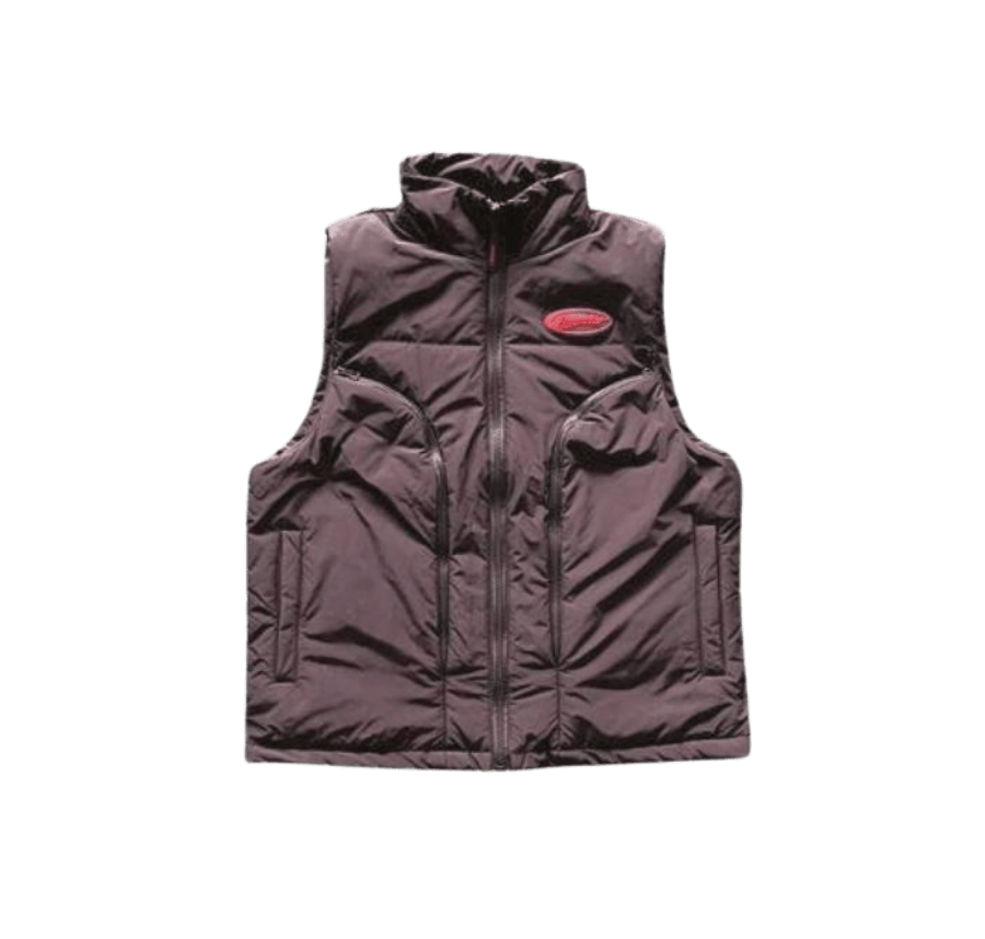 TRAPSTAR HYPERDRIVE GILET- BLACK/RED
