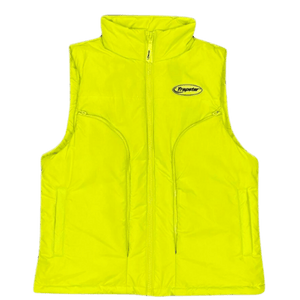 TRAPSTAR HYPERDRIVE GILET LIME-BLACK