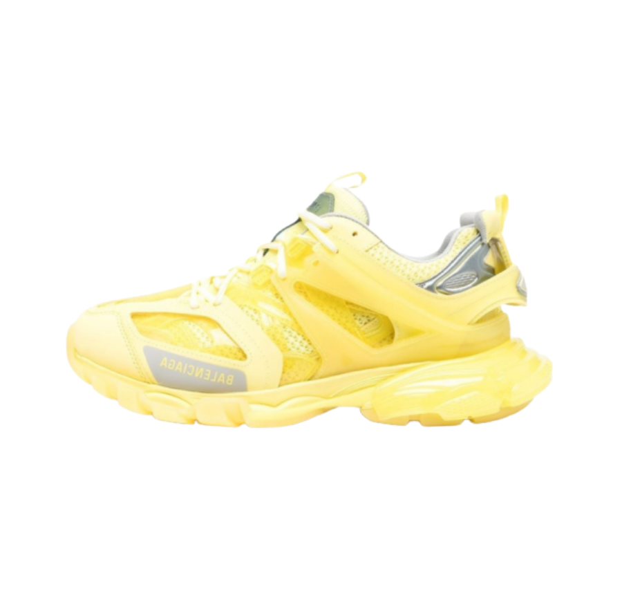 Track panelled sneakers