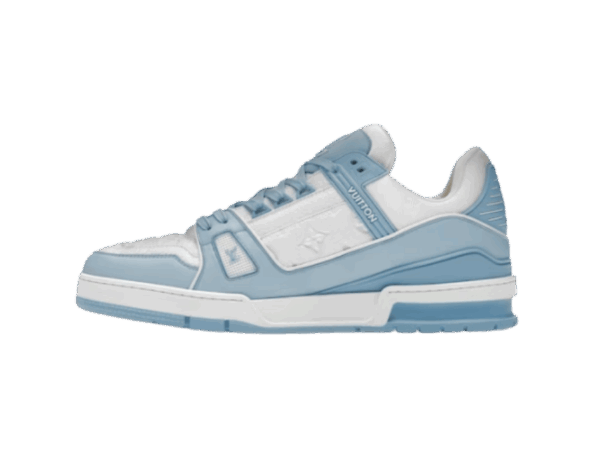 Trainer Low White Sky Blue