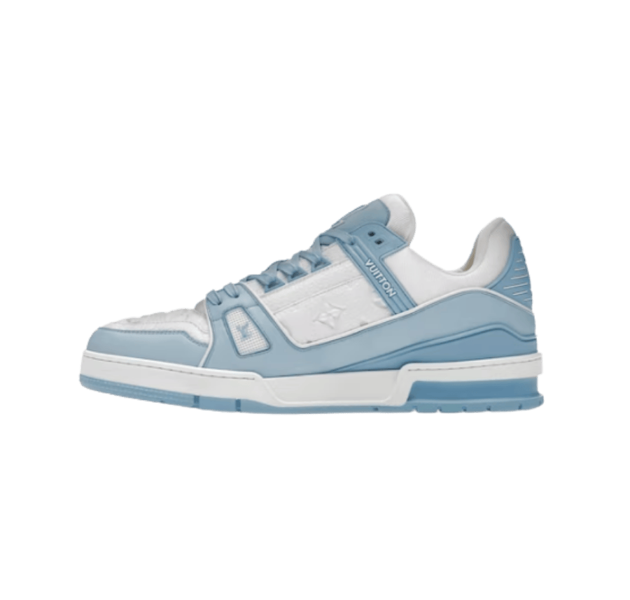 Trainer Low White Sky Blue