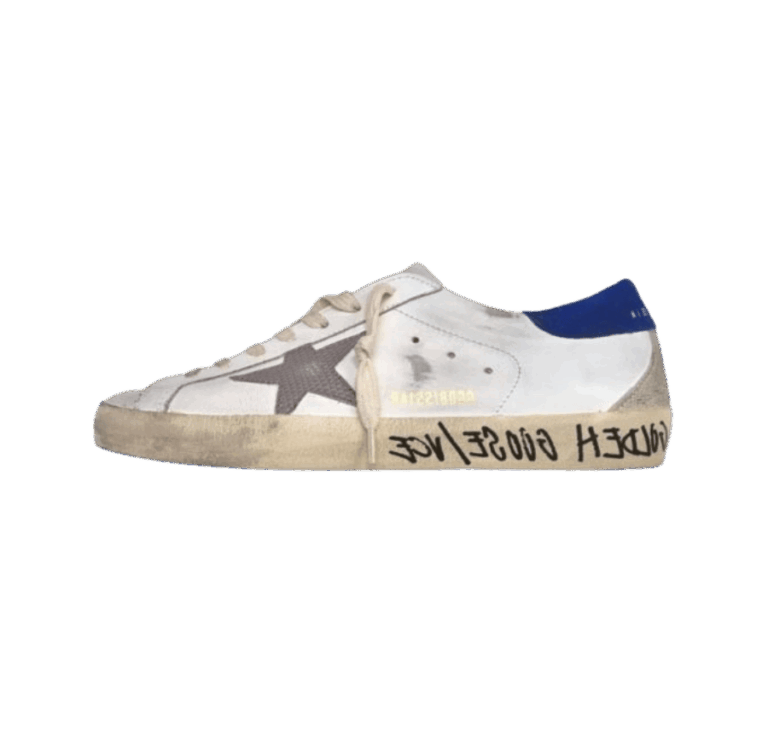 Vintage superstar 11554 bianco blu