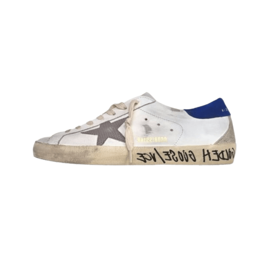 Vintage superstar 11554 bianco blu