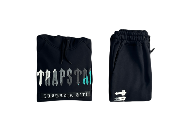 CHENILLE DECDODED 2.0 TRACKSUIT-BLACK/TEAL
