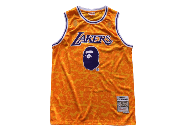 NBA JERSEY BAPE x LAKERS