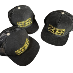 CAP CH BLACK/YELLOW