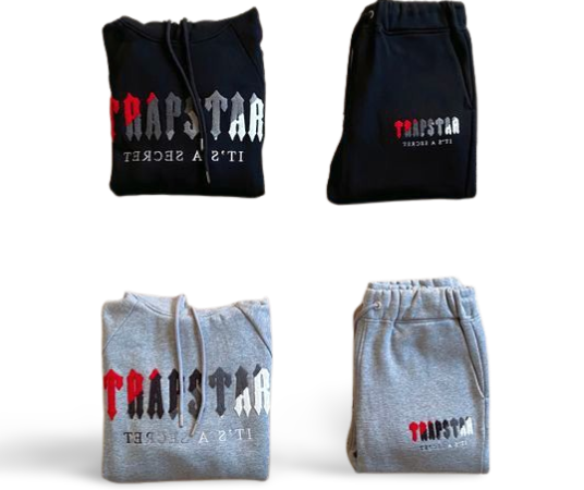 TRAPSTAR CHENILLE DECODED HOODED TRACKSUIT