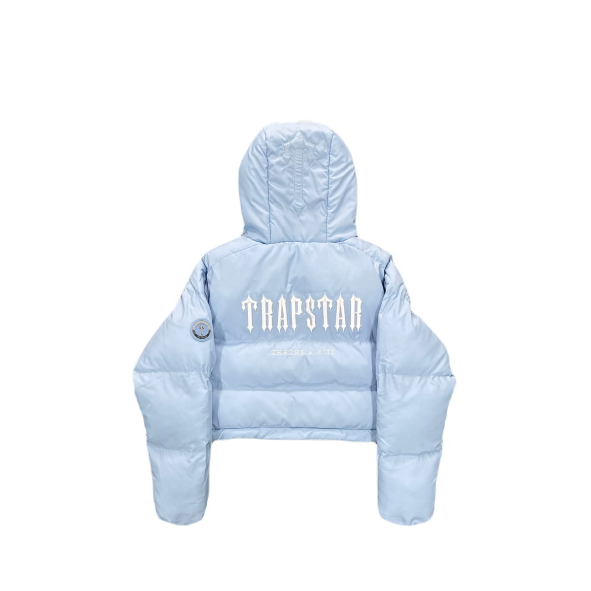 WOMEN’S DECODEED HOODED PUFFER 2.0 JACKET- ICE BLUE - immagine 2