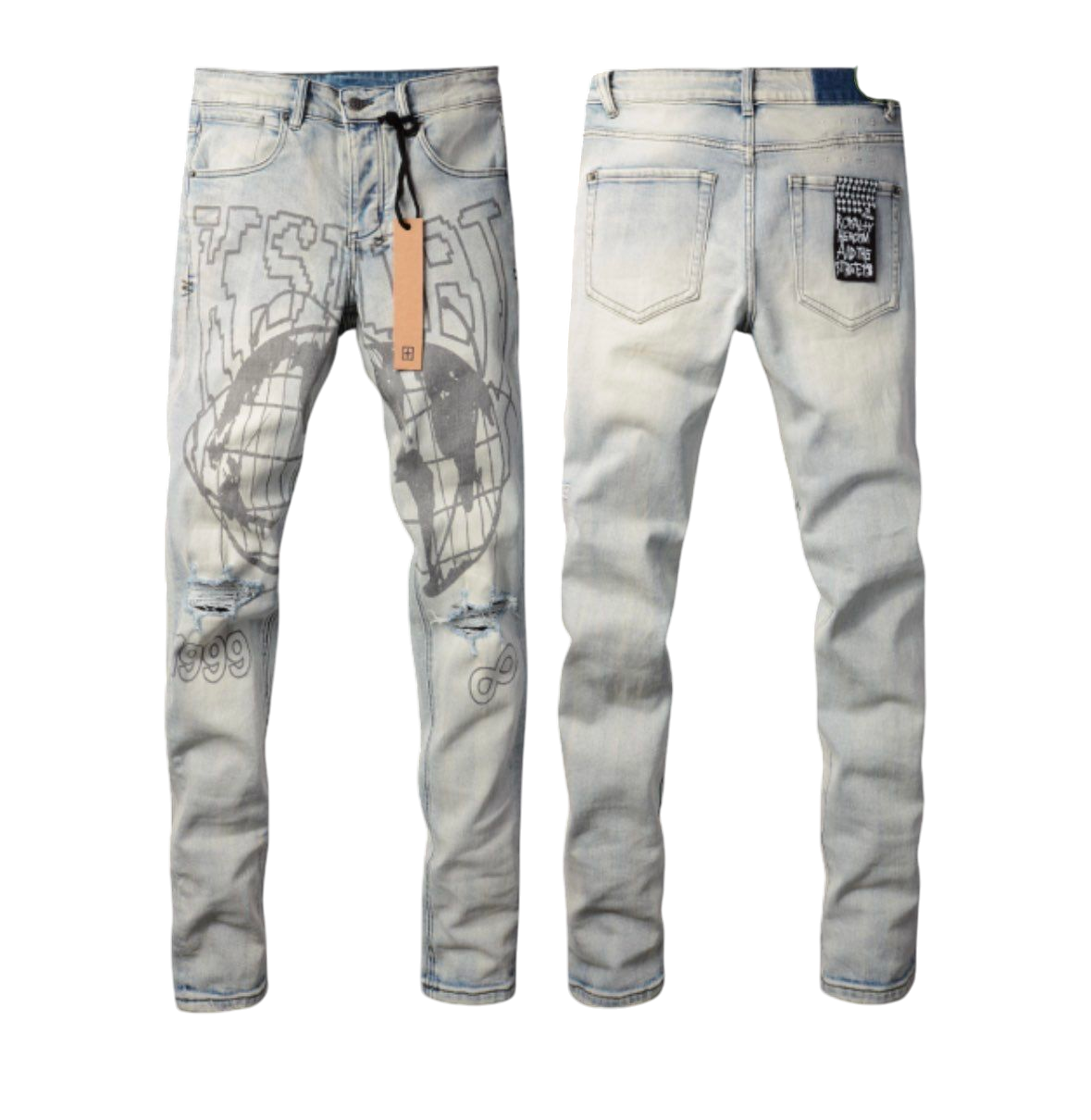 JEANS - PURPLE