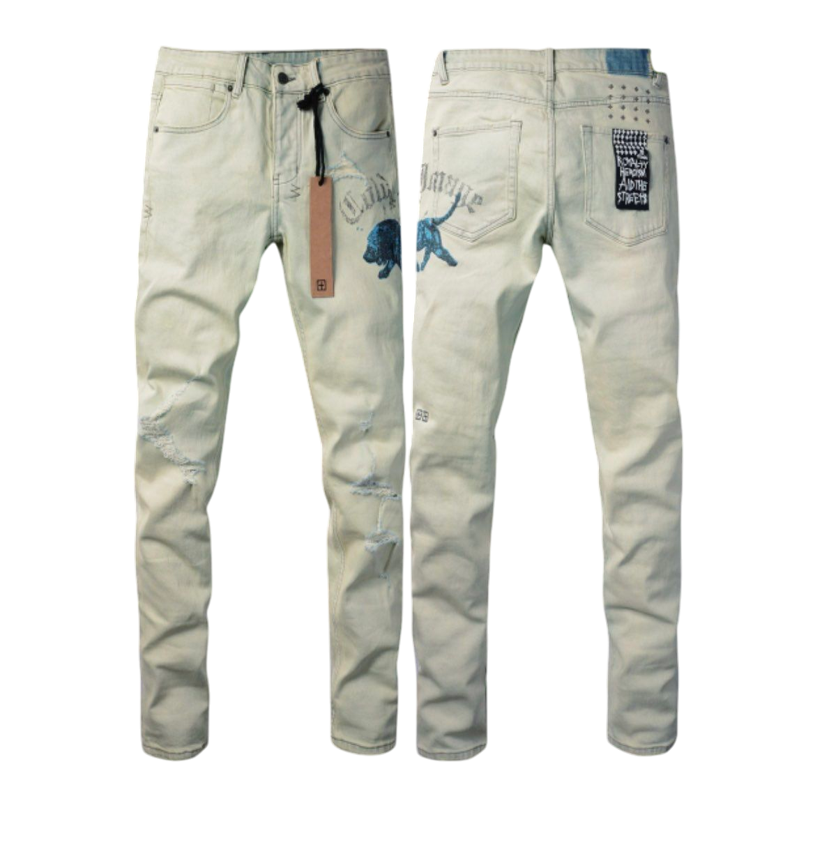 JEANS - PURPLE