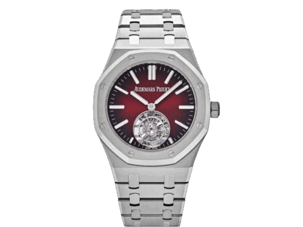 AP Royal Oak 26730ST.OO.1320ST.05 Selfwinding Flying Tourbillon Red Burgundy Steel