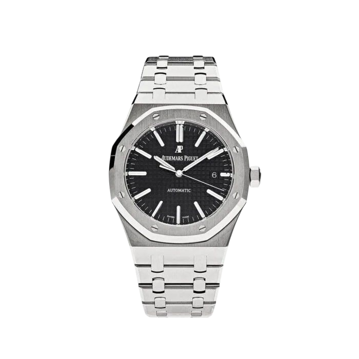AP ROYAL OAK 15400ST.OO.1220ST.01 Steel Black Dial