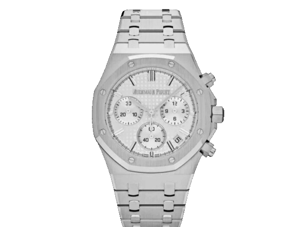 AP Royal Oak 26240ST.OO.1320ST.07 Selfwinding Chronograph Steel White Dial