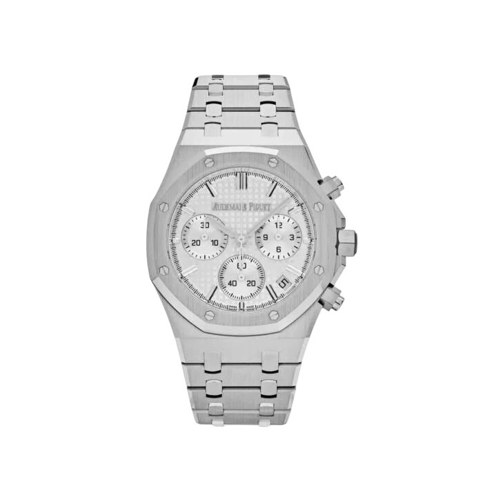 AP Royal Oak 26240ST.OO.1320ST.07 Selfwinding Chronograph Steel White Dial