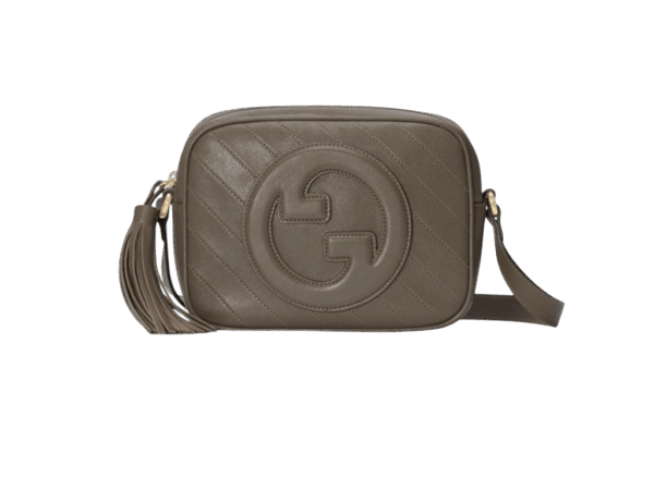 BORSA SPALLA DONNA OPHIDIA GG SUPREME PICCOLA IN PELLE MARRONE