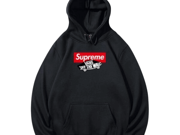 FELPA SUPREME THRASHER BLACK VANS